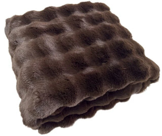 The Lily Bloom Cloud Blanket - Chocolate Truffle