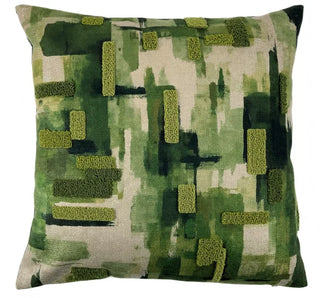 Malini Homestead Olive Cushion