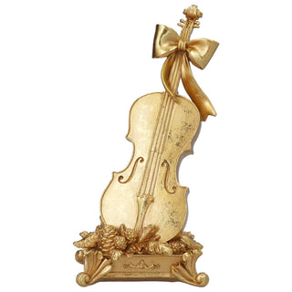Resin Orn, 28cm - Gold Violin