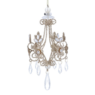 Wire Chandelier 19cm with Jewels