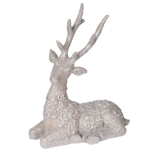 Frosty Laying Reindeer