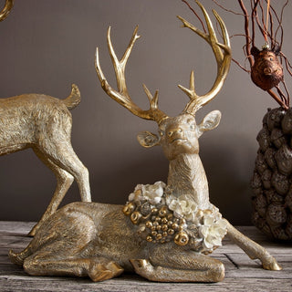 Gold Lying Deer Collection