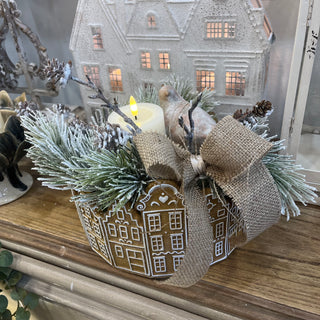 The Gingerbread Winter Nest