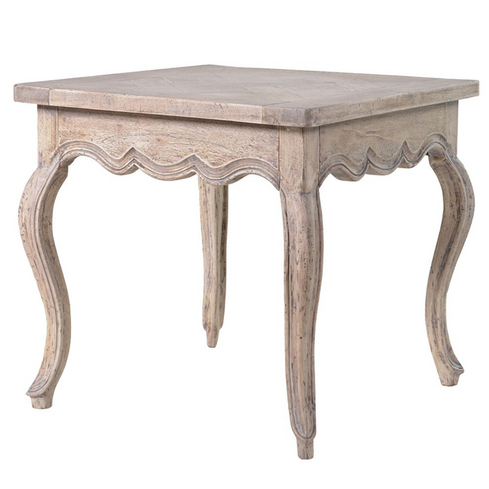 Imperial Parquet Top Side Table