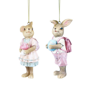 Jack and Jill Set of Easter Bunnies nationwidedelivery www.lilybloom.ie