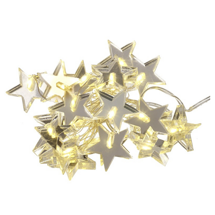 Long Light Up Stars Garland