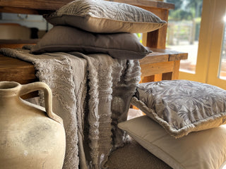 Cushions, throws and luxury soft furnishings from Lily Bloom