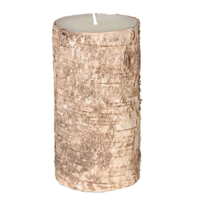 Medium Birch Bark Candle