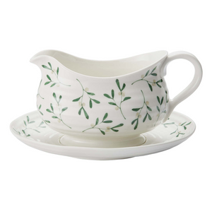 Mistletoe - Sauce Boat & Stand nationwide delivery www.lilybloom.ie