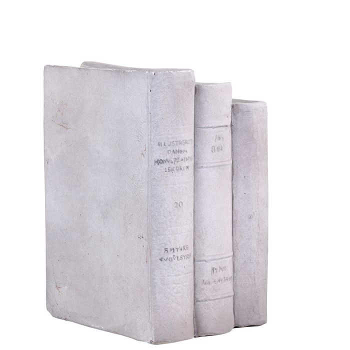 Old French Books - Antique Cream
