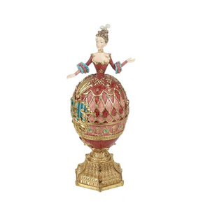 Ornamental Ladies Mix - Lady in Pink skirt Christmas nationwide delivery www.lilybloom.ie (1)