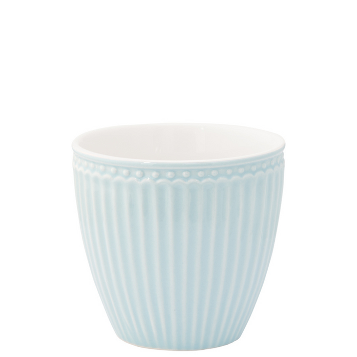 Pale Blue Alice Latte Cup