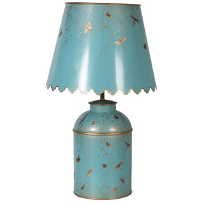 _Pale Blue Forrest Lamp with Shade nationwide delivery www.lilybloom.ie