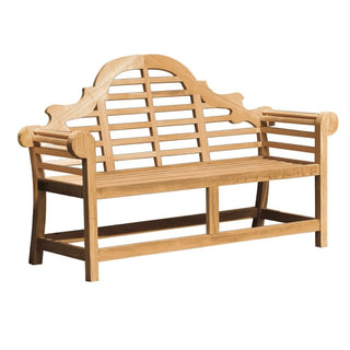 Phoenix 2 Seat Bench – solid teak outdoor bench for gardens and patios, available online at www.lilybloom.ie or visit Lily Bloom, Gorey, Ireland