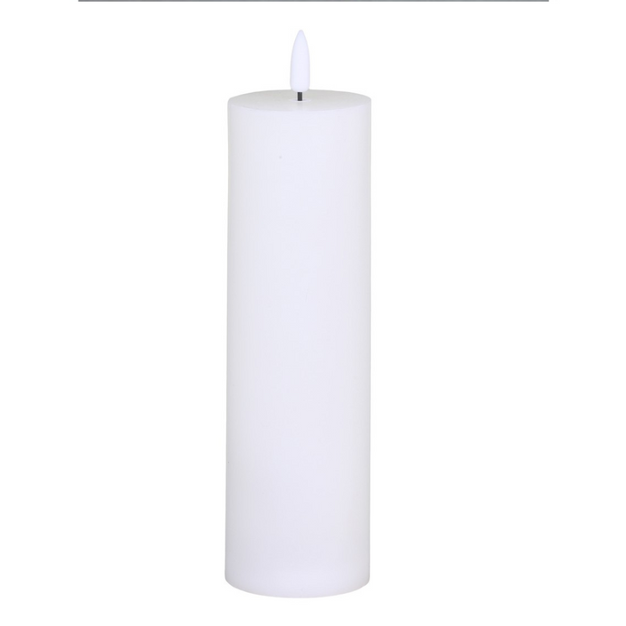Pillar candle LED incl. battery H20cm