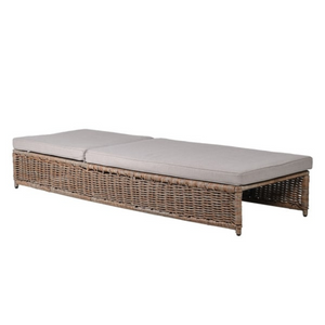 Rattan Lounger with Cushion nationwide delivery www.lilybloom.ie