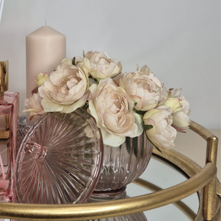_Regent Pale Pink Rose with Leaves naioinwide delivery www.lilybloom.ie