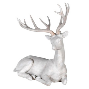  Resin Lying Deer