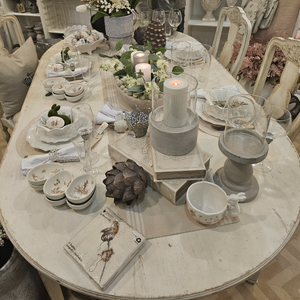Shop Display Country Chic Oval dining table Sale  - Only 1 available