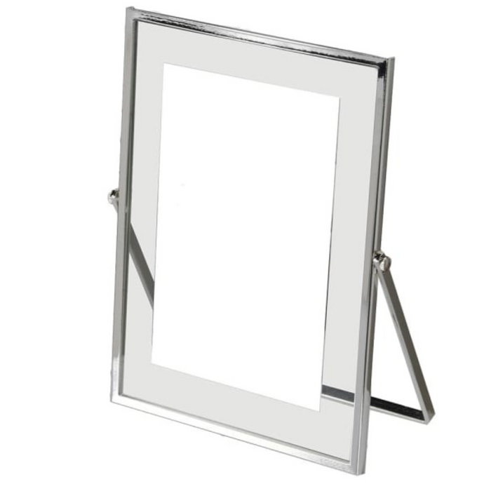 Silver Plated Clear Edge Photo Frame