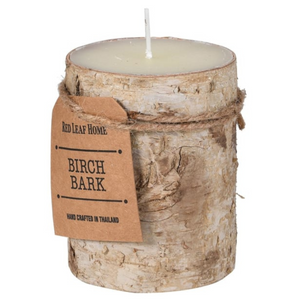 Small Birch Bark Candle nationwide delivery www.lilybloom.ie