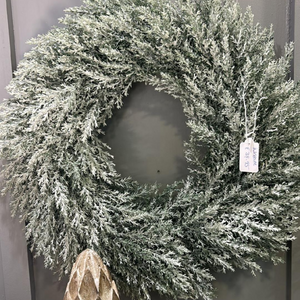 Snowy Pine Wreath