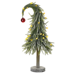 Pre-Order Tall Light Up Bending Christmas Tree