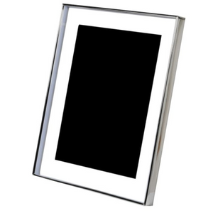 Thin Silver Photo Frame  nationwide delivery www.lilybloom.ie