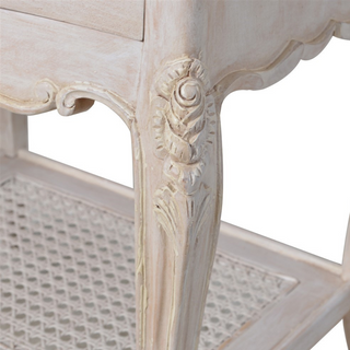 Detail Vernay 2 Drawer Bedside Table 