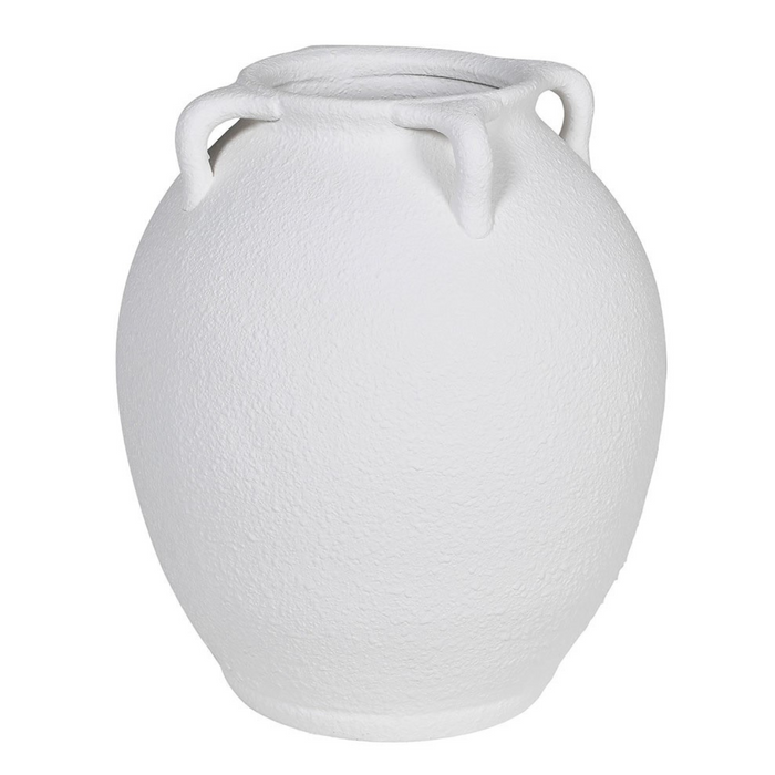 White Terracotta Vase