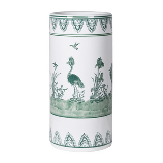 White and Sage Peacock Umbrella Stand nationwide delivery www.lilybloom.ie