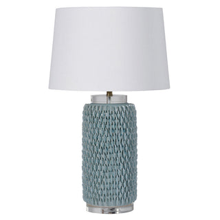 Hayley – Aqua Green Table Lamp with Shade