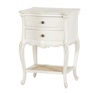 2 Drawer Bedside with Rattan delivery nationwide www.lilybloom.ie