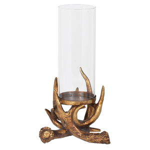 Antlers Candleholder with Glass nationwide delivery www.lilybloom.ie