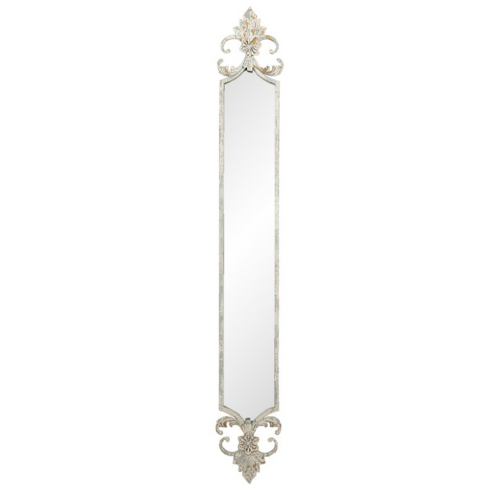 BEIGE IRON RECTANGLE Mirror