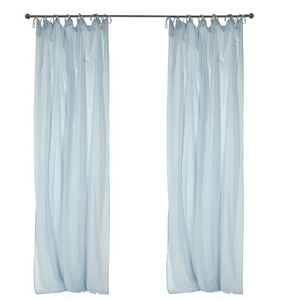 _Blue Cotton Voile Curtain nationwide delivery www.lilybloom.ie (1)