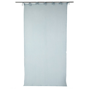 _Blue Cotton Voile Curtain nationwide delivery www.lilybloom.ie (1)
