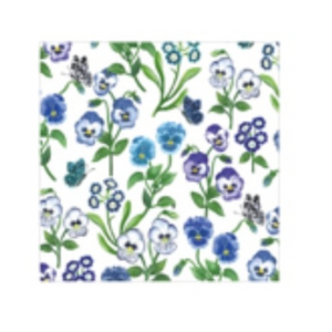 Blue Viola Paper Napkins nationwide delivery www.lilybloom.ie