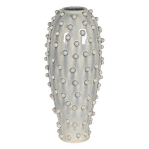 Blue Wash Ceramic Bobble Vase nationwide delivery www.lilybloom.ie