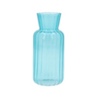 Burnt Orange Ribbed Bud Vase nationwide delivery www,lilybloom.ie (1)