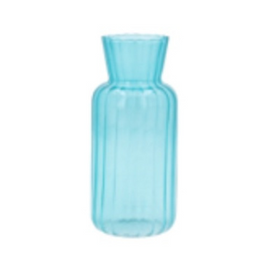Burnt Orange Ribbed Bud Vase nationwide delivery www,lilybloom.ie (1)