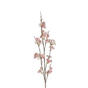 Cherry Blossom Stems Pink & Cream  faux-floral  www.lilybloom.ie