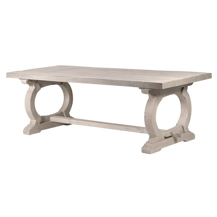 Curved Leg Dining Table