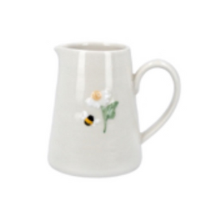 Daisy Bee Embossed Stoneware Mini Jug nationwide delivery www.lilybloom.ie