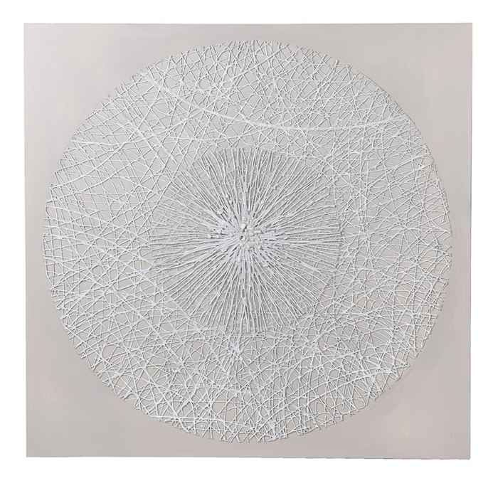 Dandelion Textural Swirl Canvas