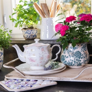 Decorative Cream Tray nationwide delivery www.lilybloom.ie