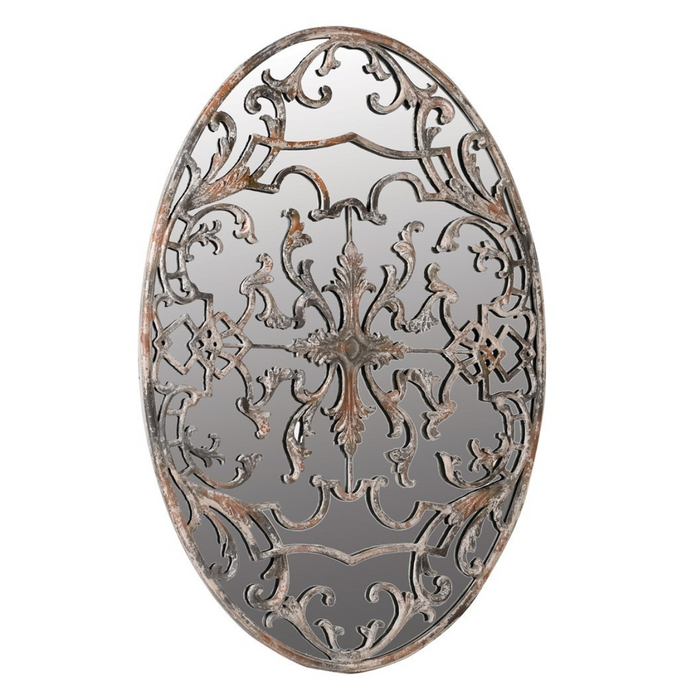 Decorative Oval Mirror
