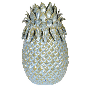_Distressed Blue Glaze Pineapple Vase nationwide delivery www.lilybloom.ie