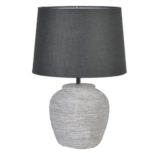 Distressed Stone Effect Lamp with Shade nationwide delivery www.lilybloom.ie