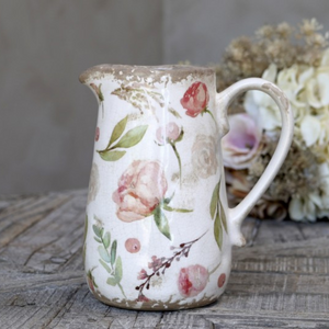 Etel Jug with Rose Flower nationwide delivery www.lilybloom.ie